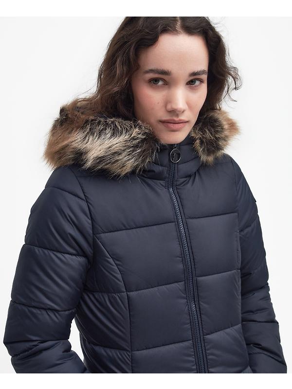 Barbour Women's Rosoman Quilted Jacket - Dark Navy Image 6