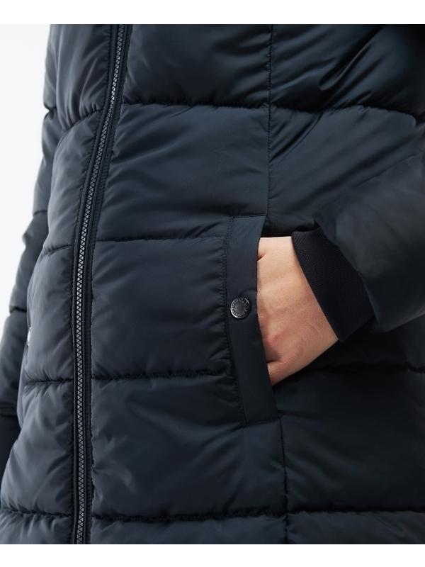 Barbour Women's Rosoman Quilted Jacket - Dark Navy Image 9