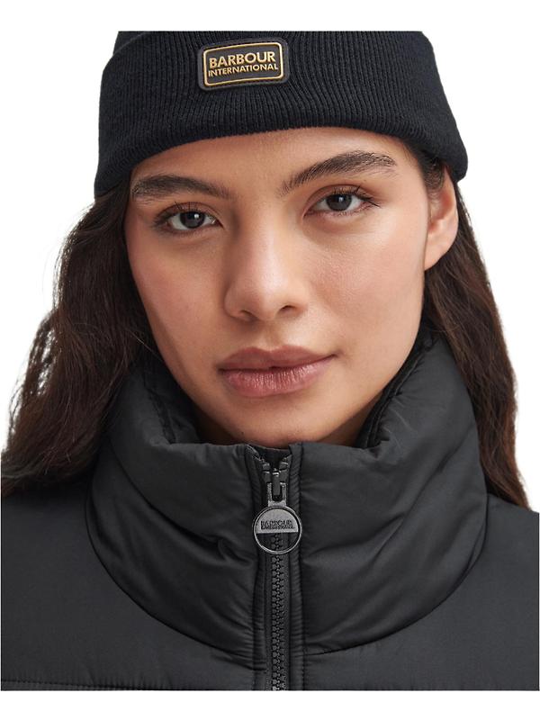 Barbour International Women's Webber Convertible Puffer Jacket -  Black Image 10