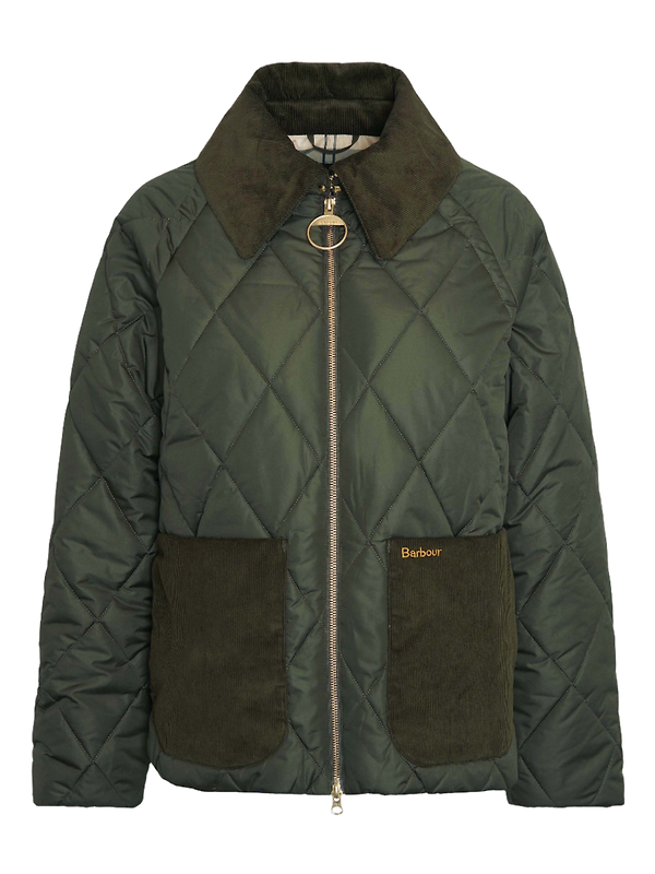 Barbour Women's Dalroy Quilted Jacket - Olive Product Image