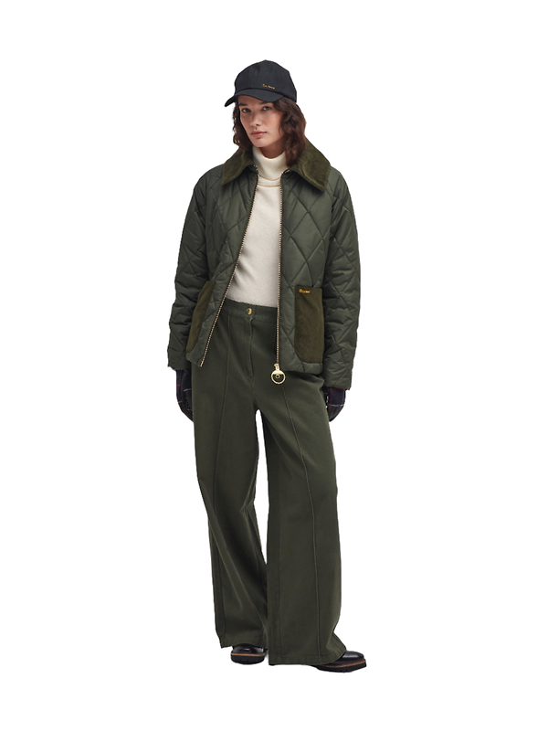 Barbour Women's Dalroy Quilted Jacket - Olive Image 2