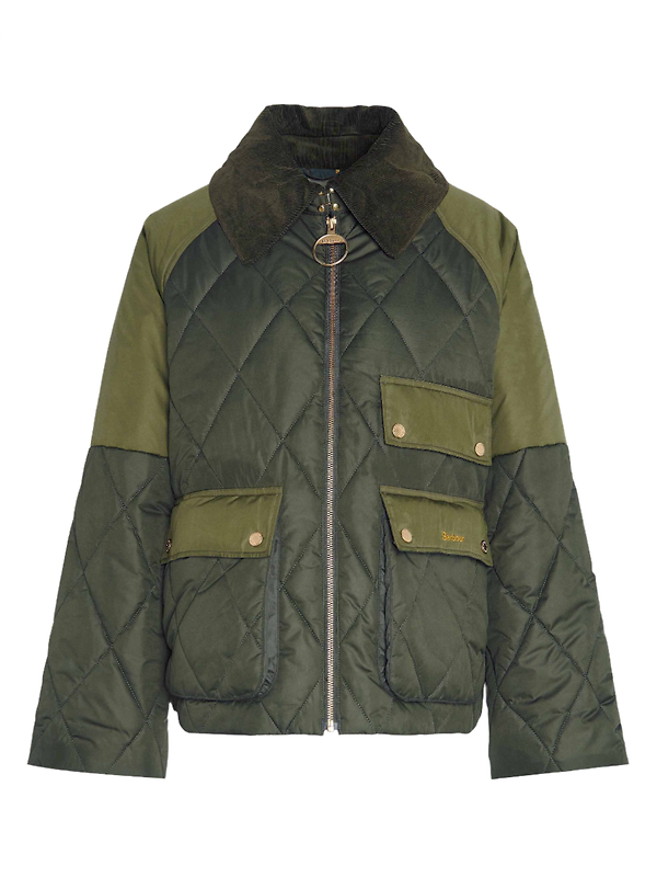 Barbour Women's Milby Quilted Jacket - Olive Product Image