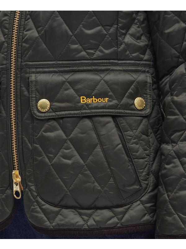 Barbour Women's Fitted Beadnell Quilted Jacket - Sage/Ancient Image 8