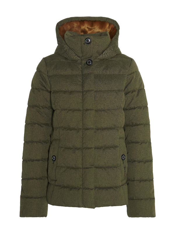 Barbour Women's Camellia Puffer Jacket - Olive Product Image
