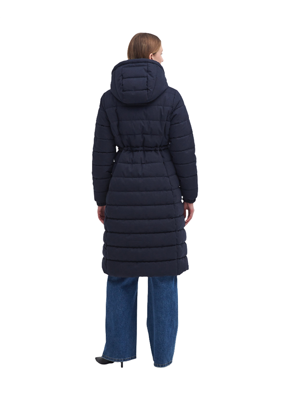 Barbour Women's Clarence Puffer Jacket - Dark Navy Image 4