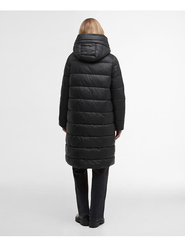 Barbour International Women's Olivios Longline Puffer Jacket - Black Image 4