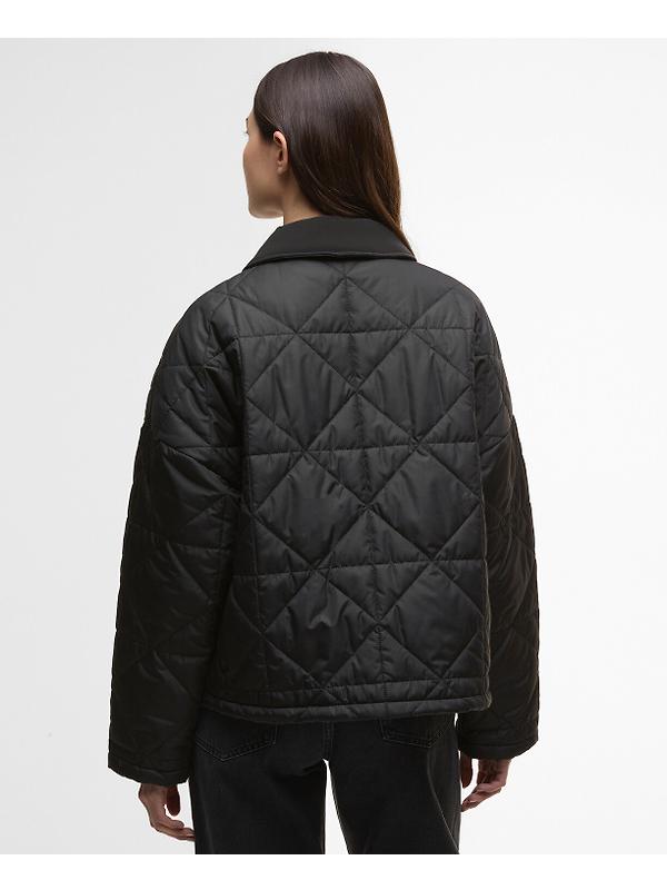 Barbour International Women's Juliana Quilted Jacket - Black Image 4