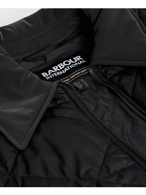 Barbour International Women's Juliana Quilted Jacket - Black Image 8
