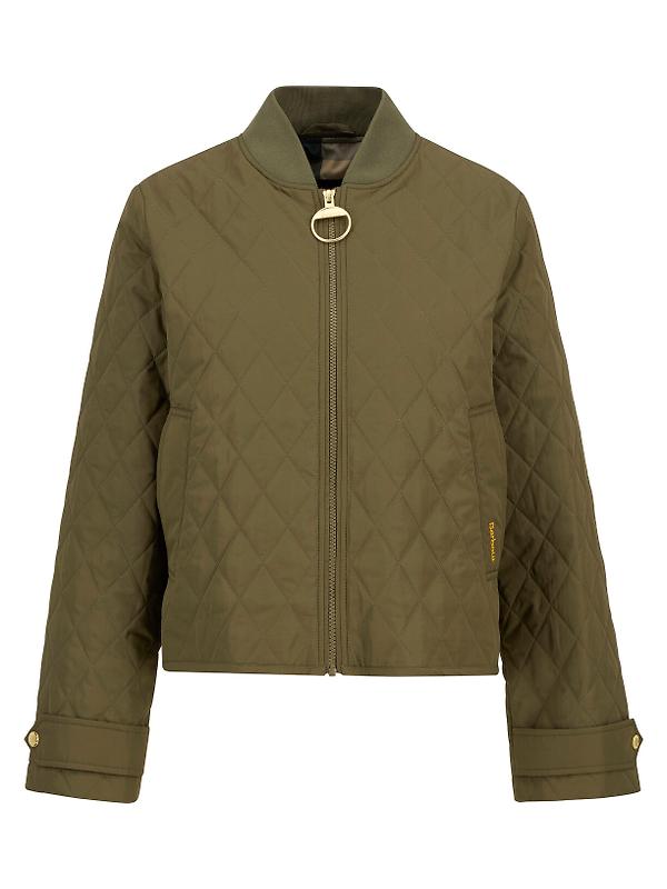 Barbour Women's Whillan Quilted Jacket - Ivy Green/ Ancient Image 1