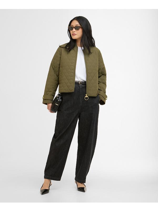 Barbour Women's Whillan Quilted Jacket - Ivy Green/ Ancient Image 3