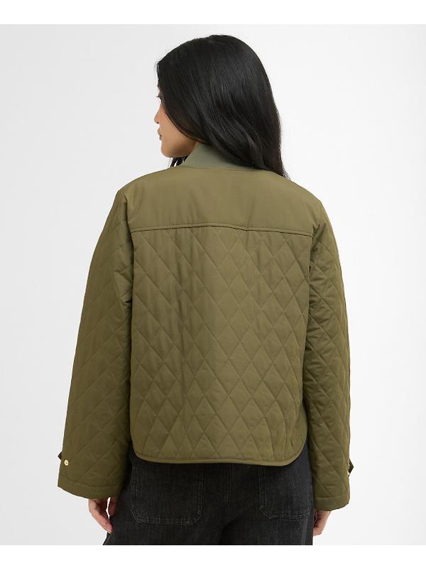 Barbour Women's Whillan Quilted Jacket - Ivy Green/ Ancient Image 4