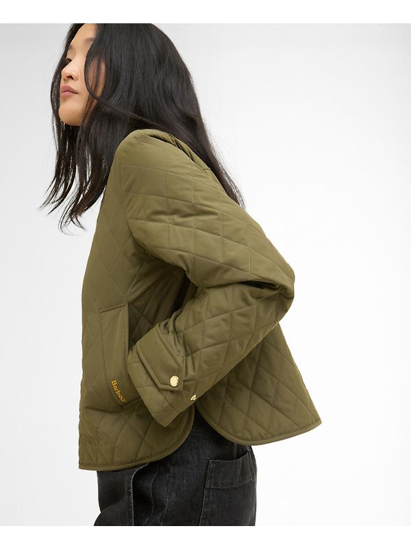 Barbour Women's Whillan Quilted Jacket - Ivy Green/ Ancient Image 5
