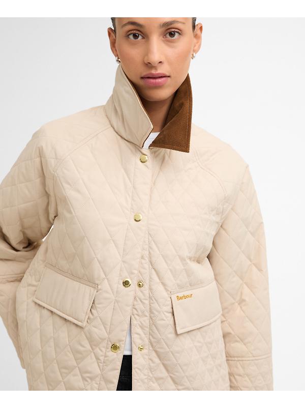 Barbour Women's Kirby Quilted Jacket - Jasmine/Dress Image 5