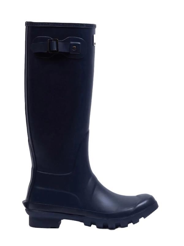Barbour Women's Bede Wellington Boots - Navy Image 1
