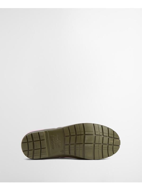 Barbour Women's Abbey Tall Wellington Boots - Pink Image 8