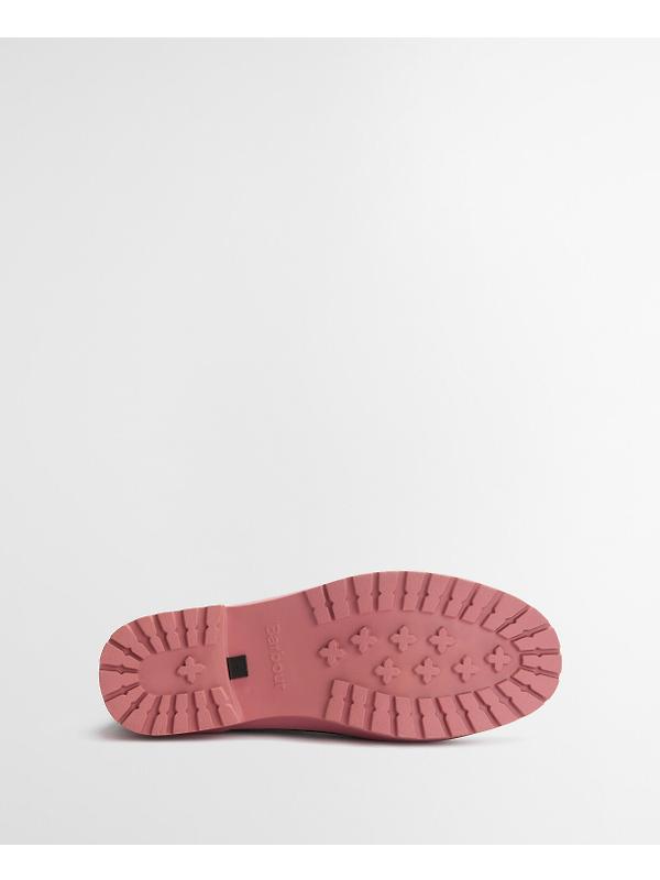 Barbour Women's Mallow Chelsea Welly - Navy/Cherry Blossom Image 10