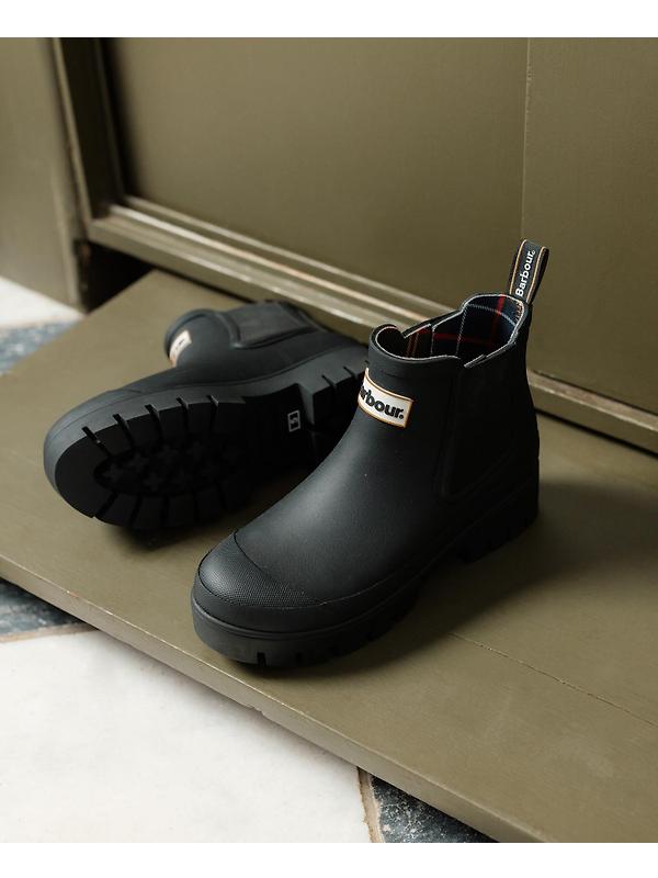 Barbour Women's Halton Ankle Wellingtons - Black Image 7