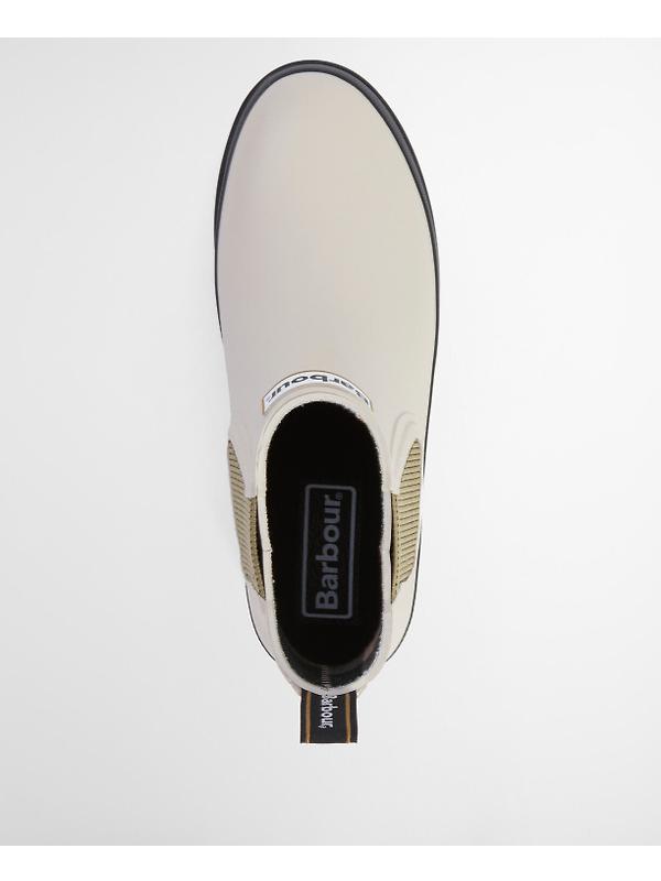 Barbour Women's Halton Ankle Wellingtons - Light Oak/Bleached Olive Image 9