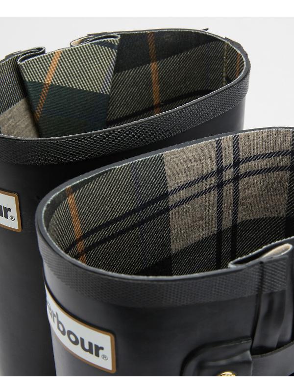 Barbour Women's Leighton Tall Wellington Boots - Black Image 9