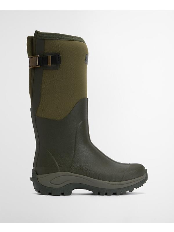Barbour Women's Tynedale Tall Wellingtons - Olive Image 2