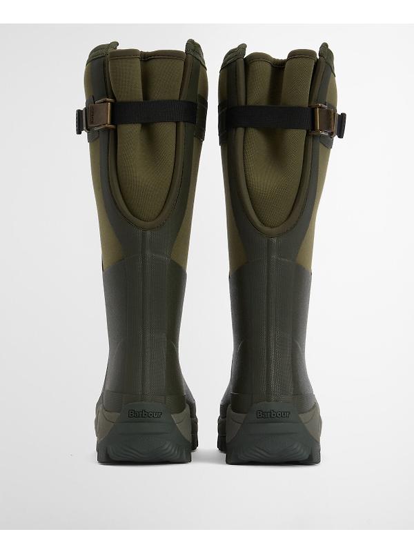 Barbour Women's Tynedale Tall Wellingtons - Olive Image 3