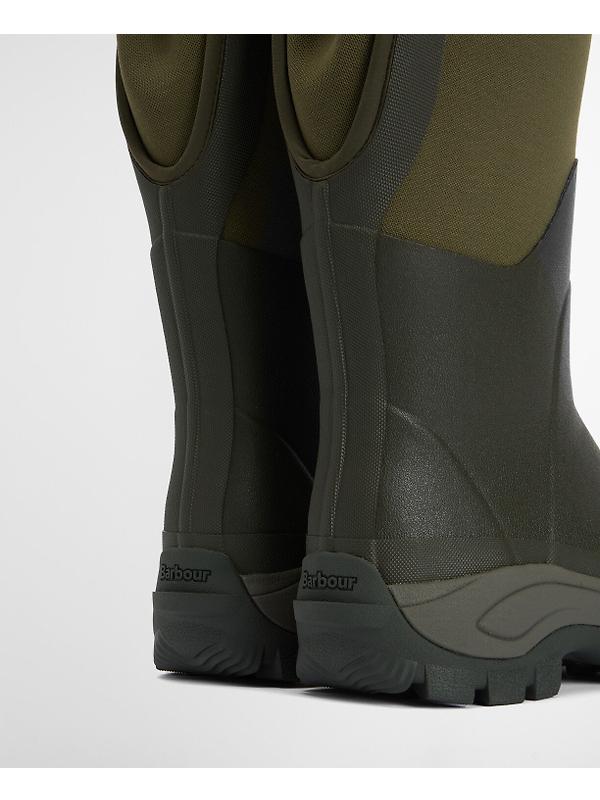 Barbour Women's Tynedale Tall Wellingtons - Olive Image 5
