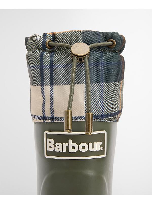Barbour Women's Mowbray Mid Wellington Boots - Olive/Ancient Tartan Image 6
