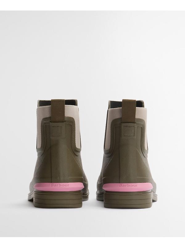 Barbour Women's Abbeyfield Packable Ankle Wellingtons - Olive Image 4