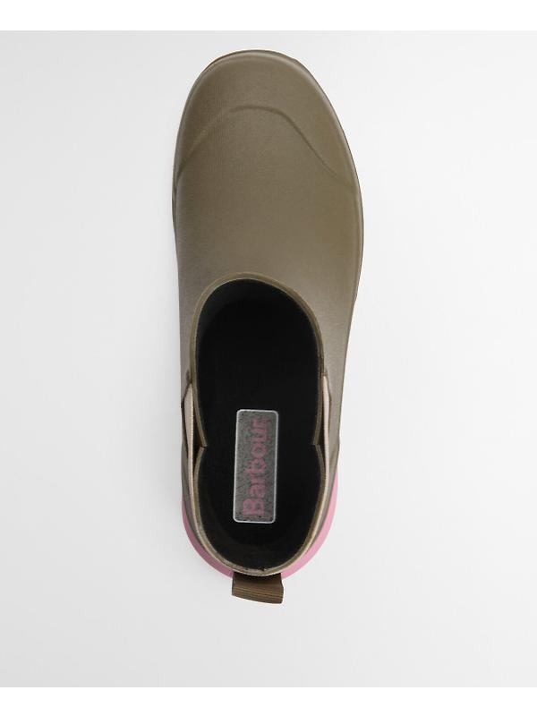 Barbour Women's Abbeyfield Packable Ankle Wellingtons - Olive Image 9