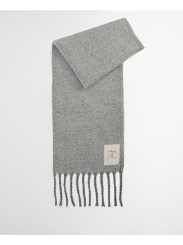 Barbour Women's Ellison Scarf - Light Grey Image 2