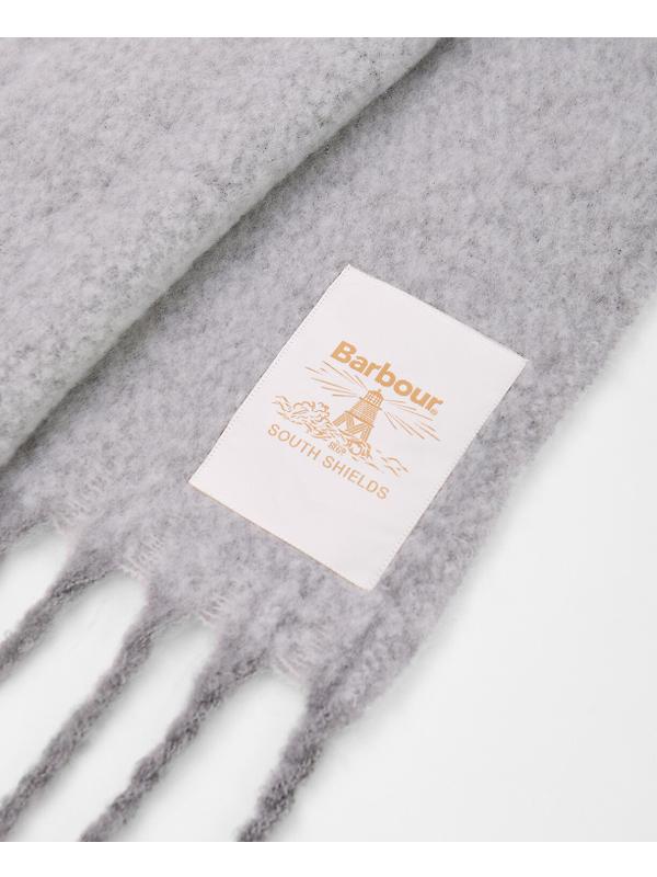 Barbour Women's Ellison Scarf - Light Grey Image 4