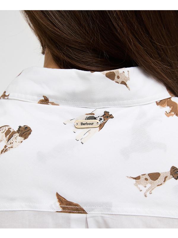 Barbour Women's Safari Shirt - Multi Dog Print Image 7