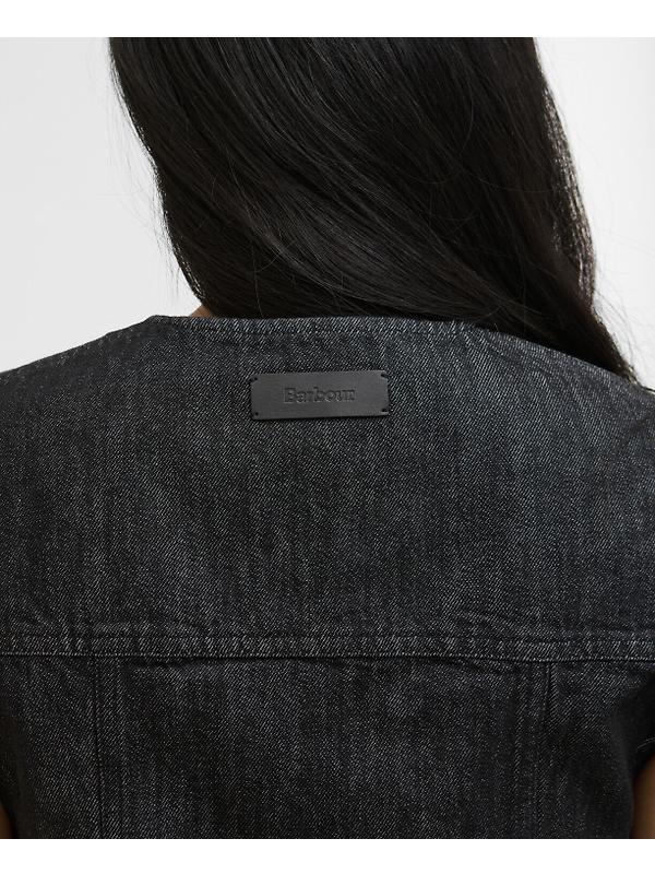 Barbour Women's Myra Denim Shirt - Black Denim Image 5