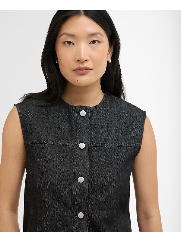 Barbour Women's Myra Denim Shirt - Black Denim Image 6