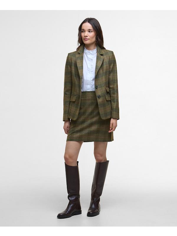 Barbour Women's Bamburgh Mini Skirt - Arabesque/Brown Image 2