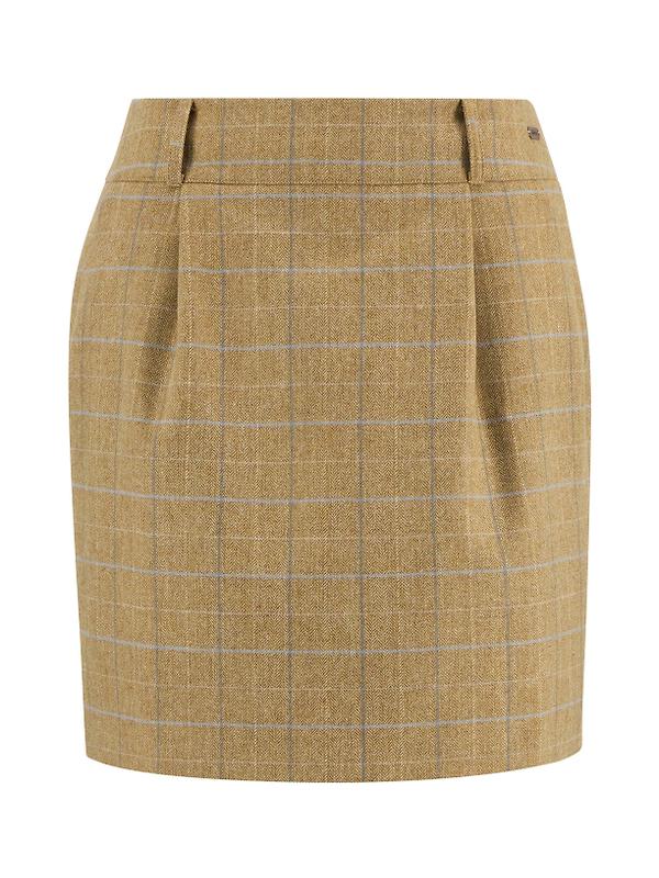 Barbour Women's Petunia Mini Skirt - Soft Blue Tweed Image 7
