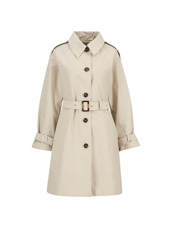 Barbour Women's Maia Showerproof Jacket - Mist / Dress Navy Tartan Image 1