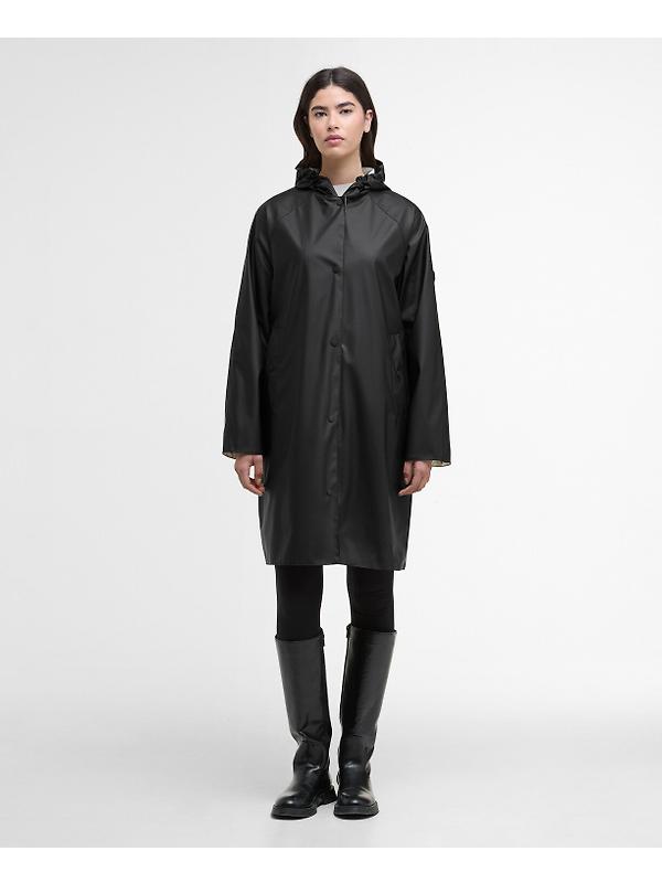 Barbour International Women's Recoleta Showerproof Jacket - Black Image 2