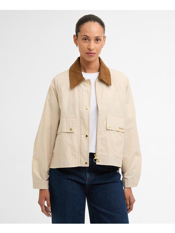 Barbour Women's Medland Showerproof Jacket - Jasmine/Dress Image 2