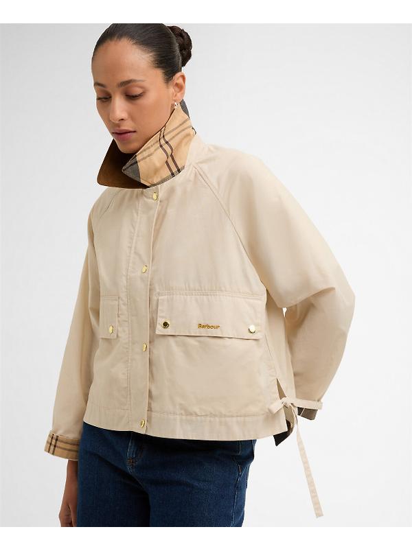 Barbour Women's Medland Showerproof Jacket - Jasmine/Dress Image 6