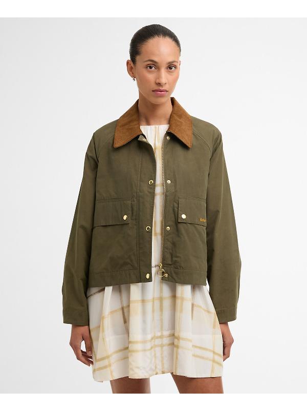 Barbour Women's Medland Showerproof Jacket - Ivy Green/Ancient Image 2