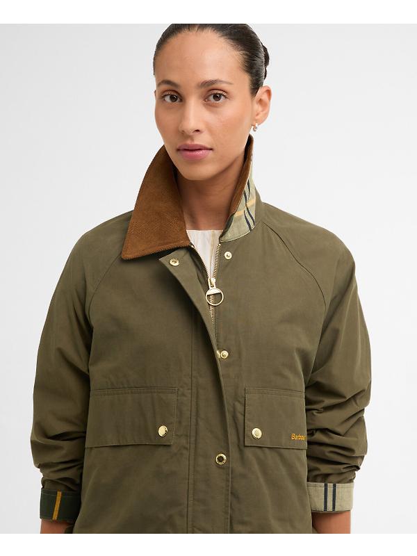 Barbour Women's Medland Showerproof Jacket - Ivy Green/Ancient Image 5
