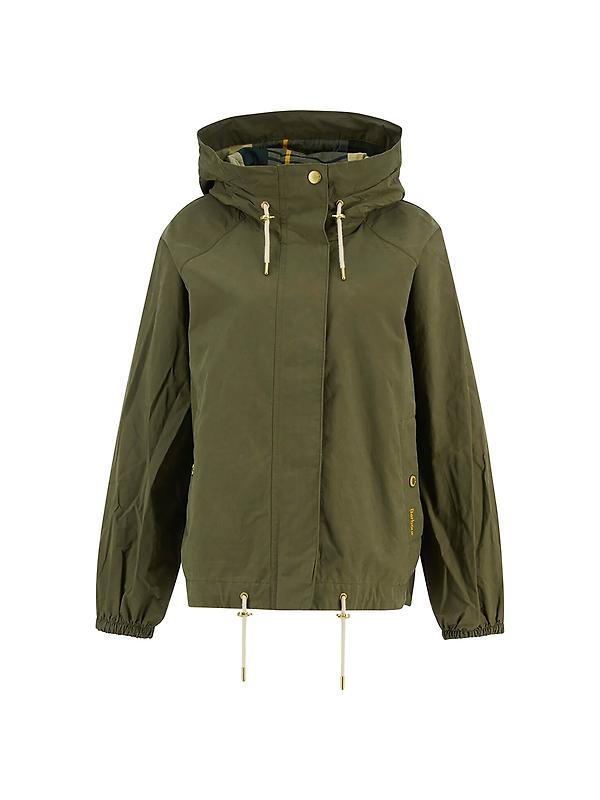 Barbour Women's Hawkridge Showerproof Jacket - Ivy Green/Ancient Image 1