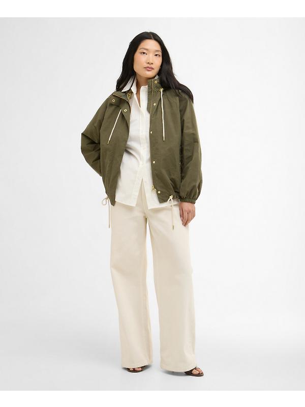 Barbour Women's Hawkridge Showerproof Jacket - Ivy Green/Ancient Image 3