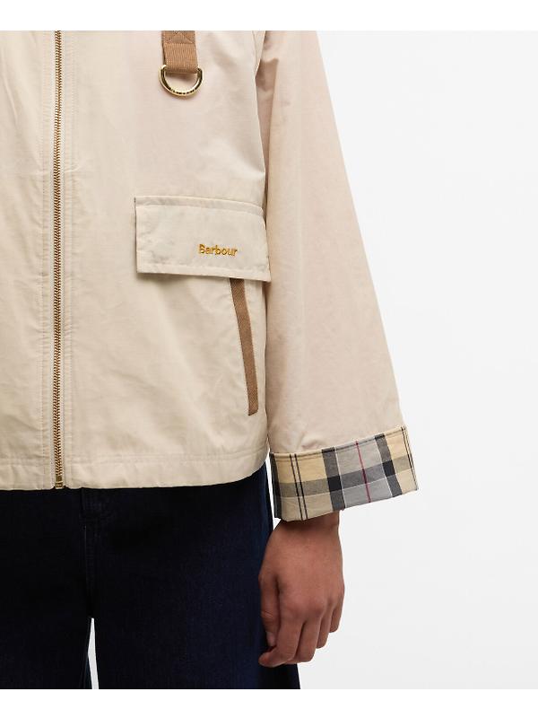 Barbour Women's Icons Spey Showerproof Jacket - Jasmine/Dress Image 5