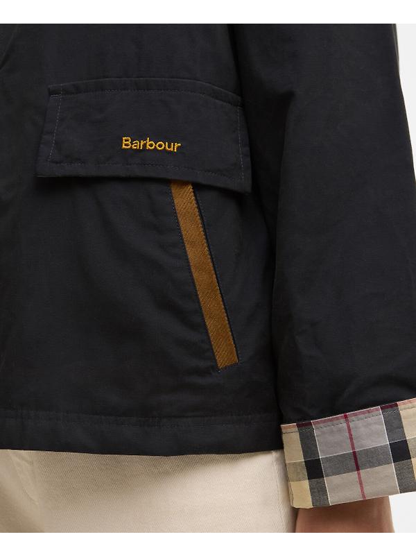 Barbour Women's Icons Spey Showerproof Jacket - Dark Navy/Dress Image 7