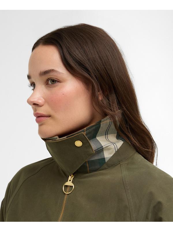 Barbour Women's Icons Spey Showerproof Jacket - Ivy Green/Ancient Image 6