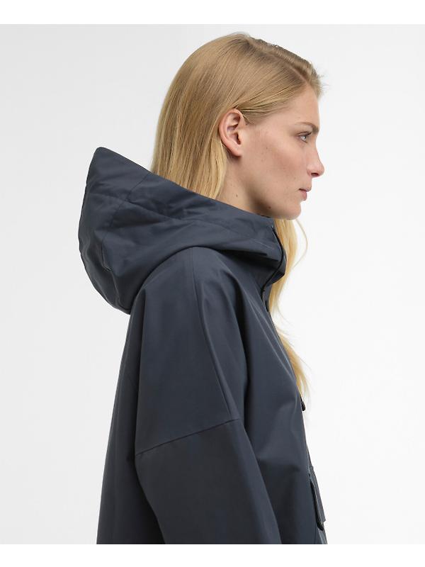 Barbour Women's Bedafell Showerproof Jacket - Dusk Grey Image 7