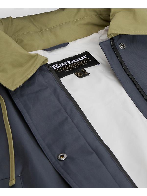 Barbour Women's Blearigg Showerproof Jacket - Dusk Grey/Gardenia/Bleached Olive/Lilac Ash Image 8
