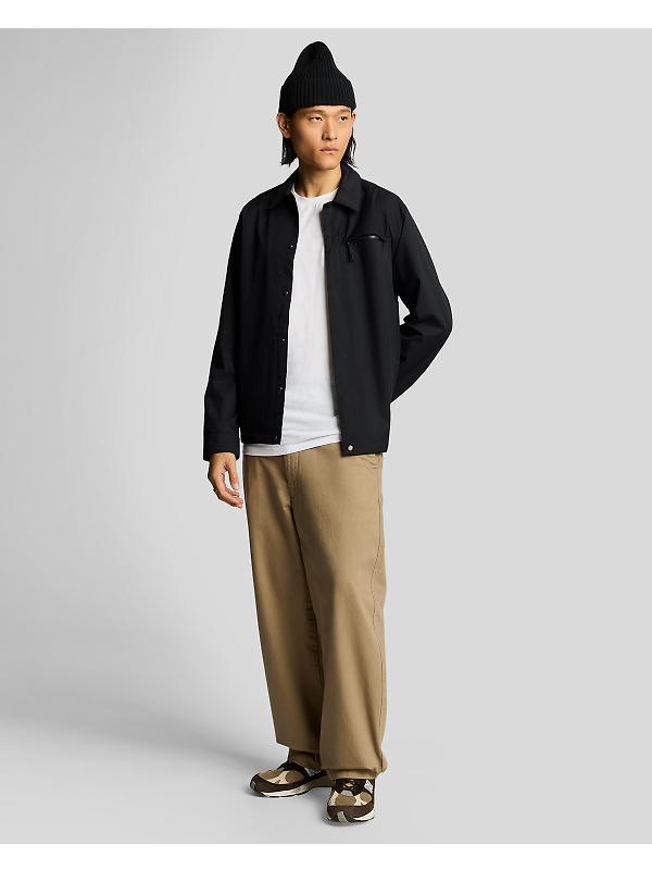 Lyle & Scott Men's Technical Twill Overshirt - Lacquer Image 3